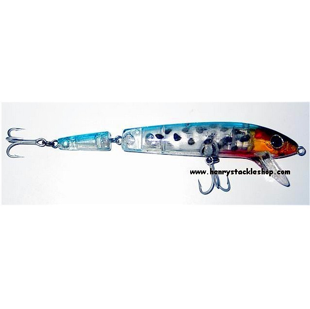 Shamrock Shallow Bass Jointed Lure Blue Glass LED Flash Head - freddiethepillowandfriends.co.uk Shamrock Shallow Bass Jointed Lure Blue Glass LED Flash Head
