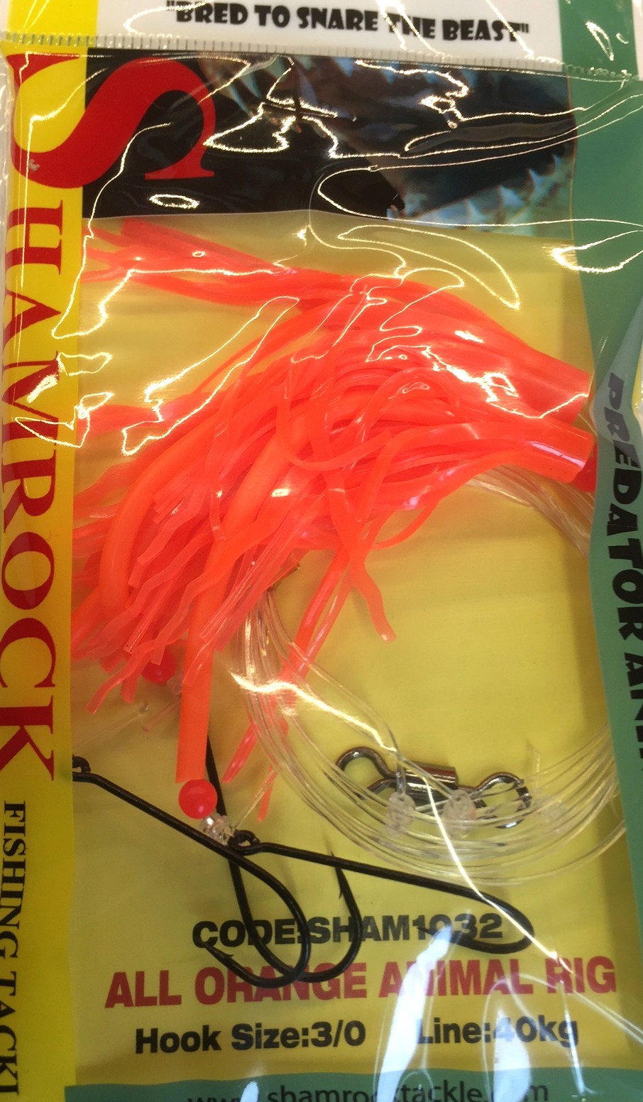 Shamrock Animal Rig 3 Hook - freddiethepillowandfriends.co.uk Shamrock Animal Rig 3 Hook