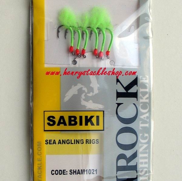 Shamrock Bleeding Gloworm Sabiki
