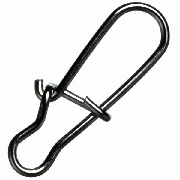 Illex Nitro Snap Link Black Nickel Lure Clip - freddiethepillowandfriends.co.uk Illex Nitro Snap Link Black Nickel Lure Clip