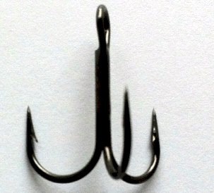 Daiichi D93 Death Trap Treble Hooks Black Nickel