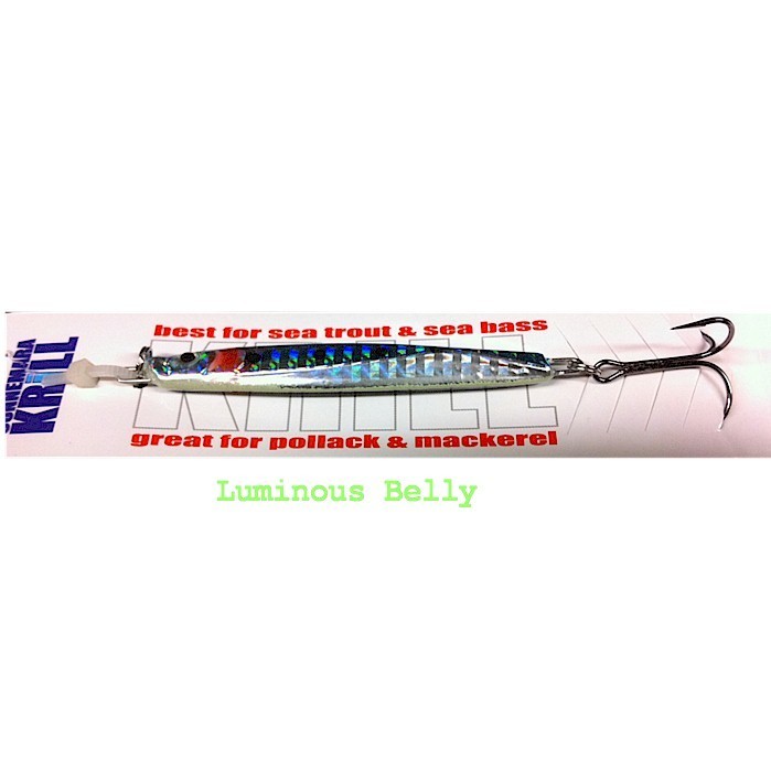 Gowen and Bradshaw Connemara Krill Blue Sardine Lumi Belly - freddiethepillowandfriends.co.uk Gowen and Bradshaw Connemara Krill Blue Sardine Lumi Belly