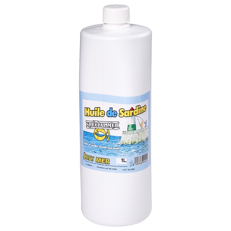 Sensas Sardine Oil 1 Litre - freddiethepillowandfriends.co.uk Sensas Sardine Oil 1 Litre