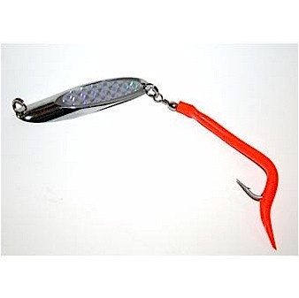Tsunami Pro Shockwave Flasher Lure Holo Silver/Red Tail - freddiethepillowandfriends.co.uk Tsunami Pro Shockwave Flasher Lure Holo Silver/Red Tail