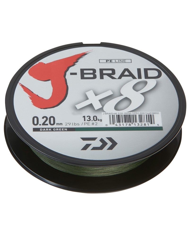 Daiwa J Braid X8 spool 300m - freddiethepillowandfriends.co.uk Daiwa J Braid X8 spool 300m