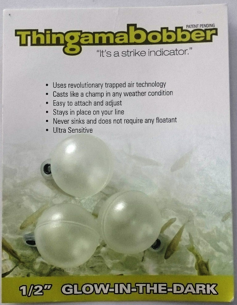 Thingmabobber Glow In The Dark Half Inch Strike Indicator