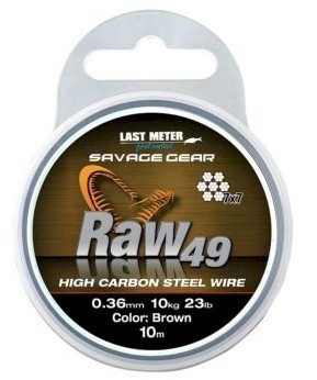 Savage Gear Raw 49 Strand Wire Brown