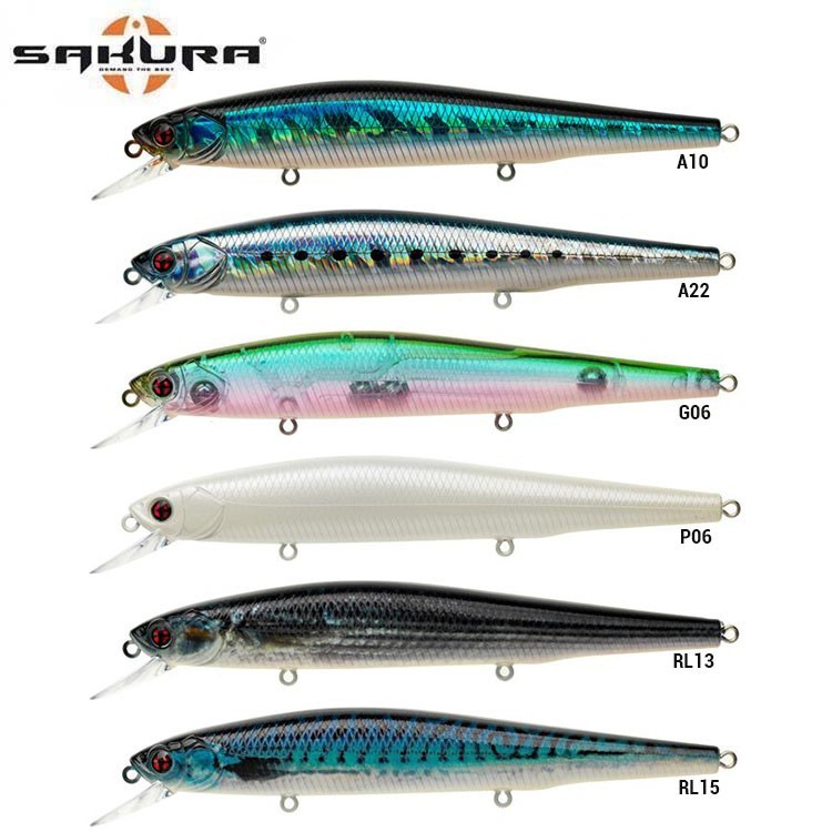 Sakura Pride Minnow 11cm Suspending Bass Lure