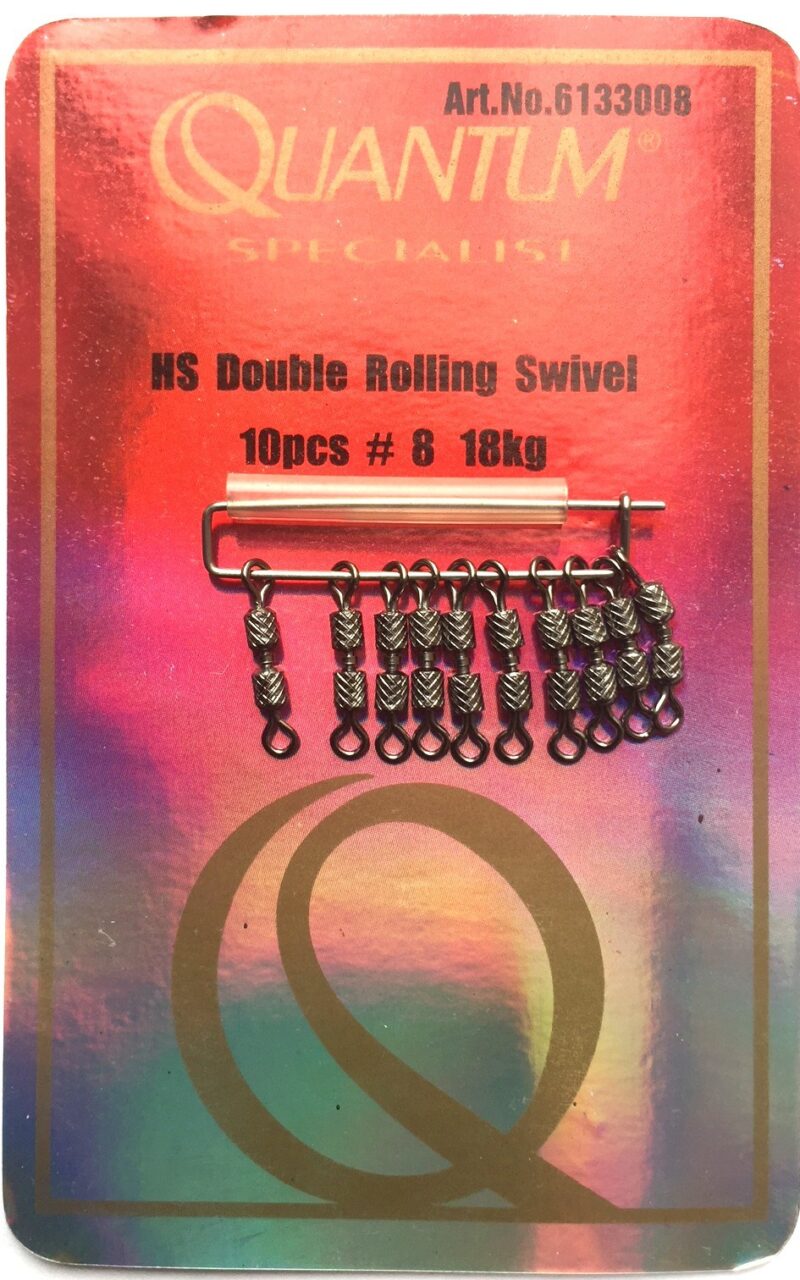 Quantum Round Eye Double Rolling Swivels