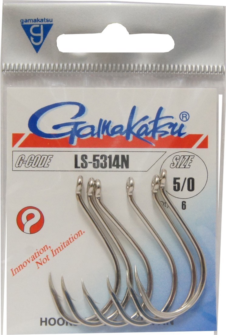 Gamakatsu LS5314N Nickel Sea Hooks - freddiethepillowandfriends.co.uk Gamakatsu LS5314N Nickel Sea Hooks