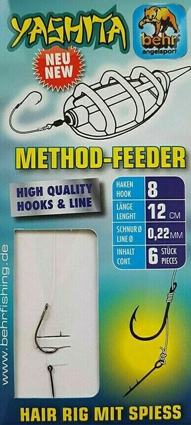Method Feeder Hair Rig With Bait Skewer - freddiethepillowandfriends.co.uk Method Feeder Hair Rig With Bait Skewer
