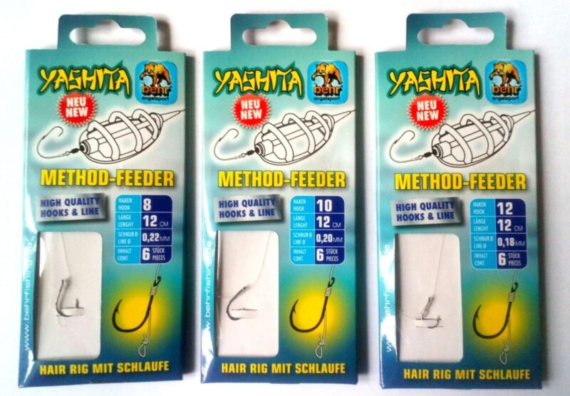 Method Feeder Hair Rig With Pellet Band - freddiethepillowandfriends.co.uk Method Feeder Hair Rig With Pellet Band