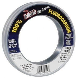 Berkley Big Game Fluorocarbon Leader Material Clear