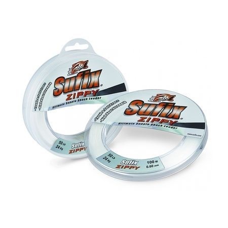 Sufix Zippy Supple Shock Leader Clear