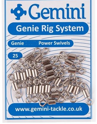 Gemini Genie 80lb Mainline-Swivels