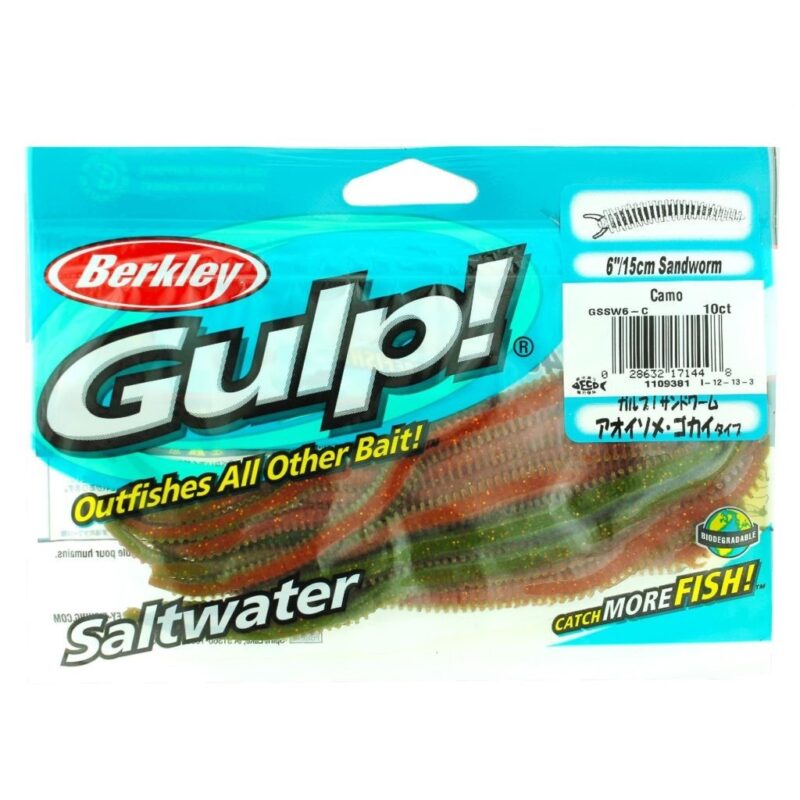 Berkley Gulp Ragworm Sandworm 6in