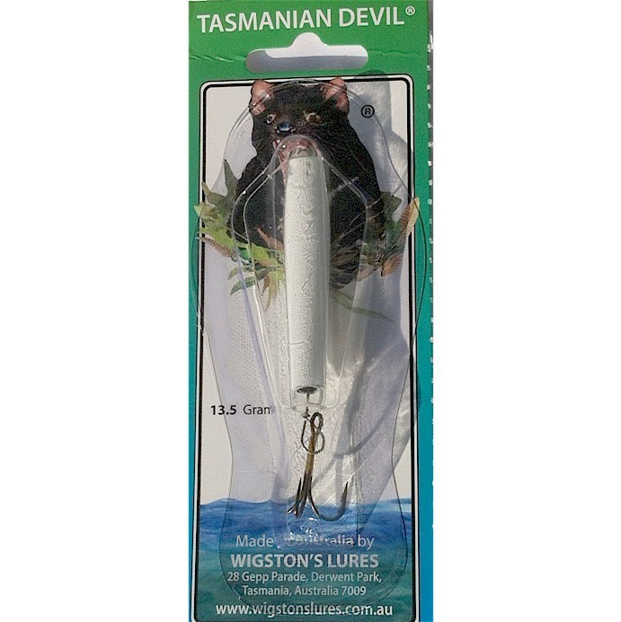 Tasmanian Dual Depth Devil 20g White 93 - freddiethepillowandfriends.co.uk Tasmanian Dual Depth Devil 20g White 93