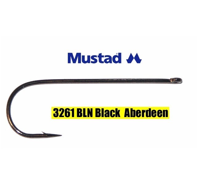 Mustad 3261 NPBLN Aberdeen Hooks Packets