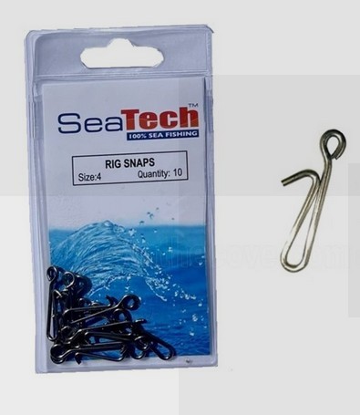 Sea Tech Rig Snaps 15 Pack