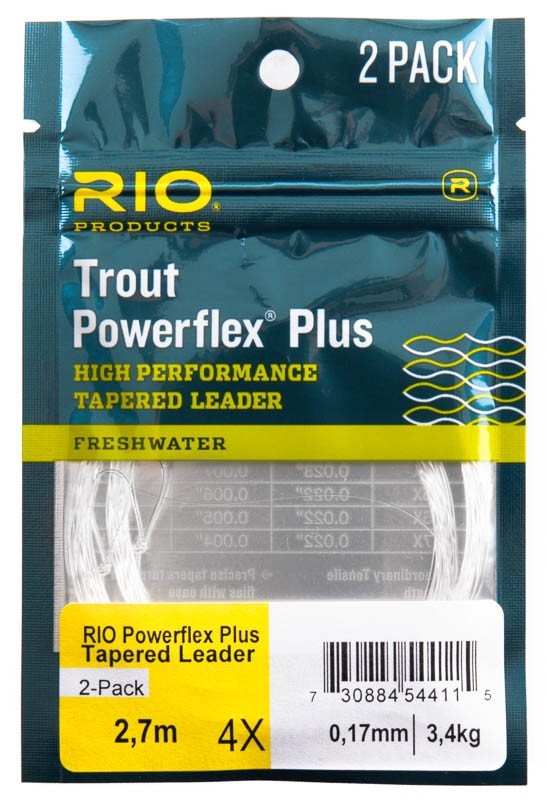 Rio Powerflex Plus 9ft Leaders 2 Pack