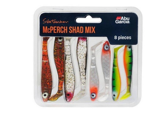 Abu Garcia Svartzonker McPerch Shad Mix - freddiethepillowandfriends.co.uk Abu Garcia Svartzonker McPerch Shad Mix