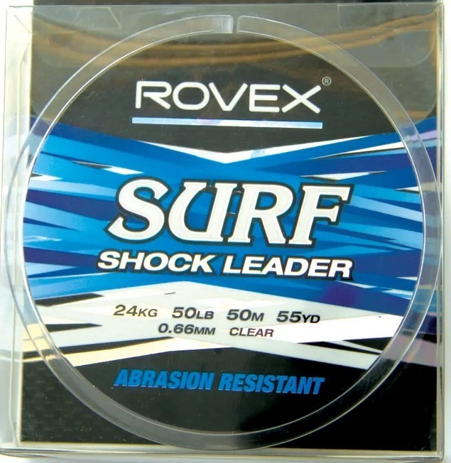 Rovex Surf Shock Leader Clear 50m