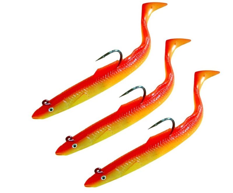 Sidewinder Sandeel 6in Rhubarb and Custard
