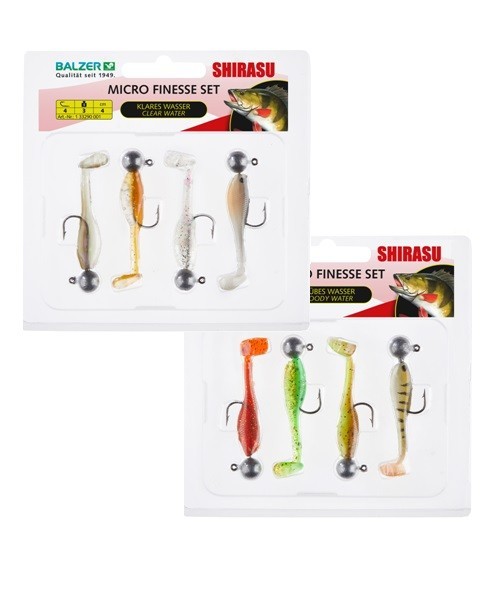Balzer Micro Finesse Soft Lure Sets - freddiethepillowandfriends.co.uk Balzer Micro Finesse Soft Lure Sets