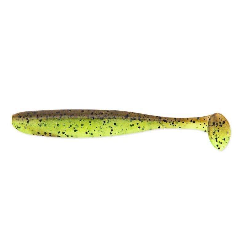 Keitech Easy Shiner 2" Green Pumpkin Charteruse