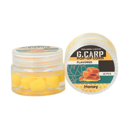 Golden Catch G.Carp Pop-Up Flavored Corn In Honey Dip 8mm