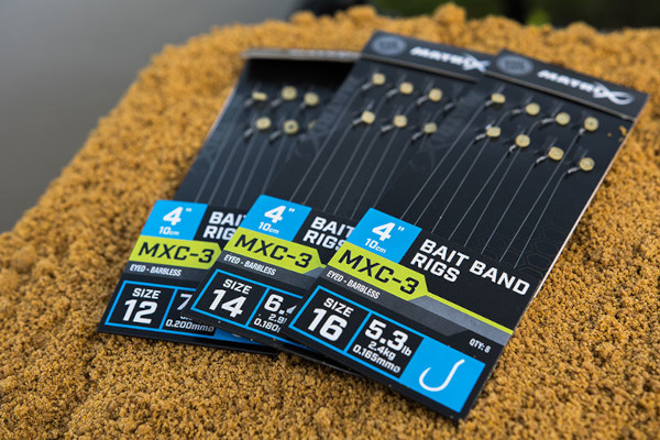 Matrix MXC-3 Bait Band Rigs Size 12